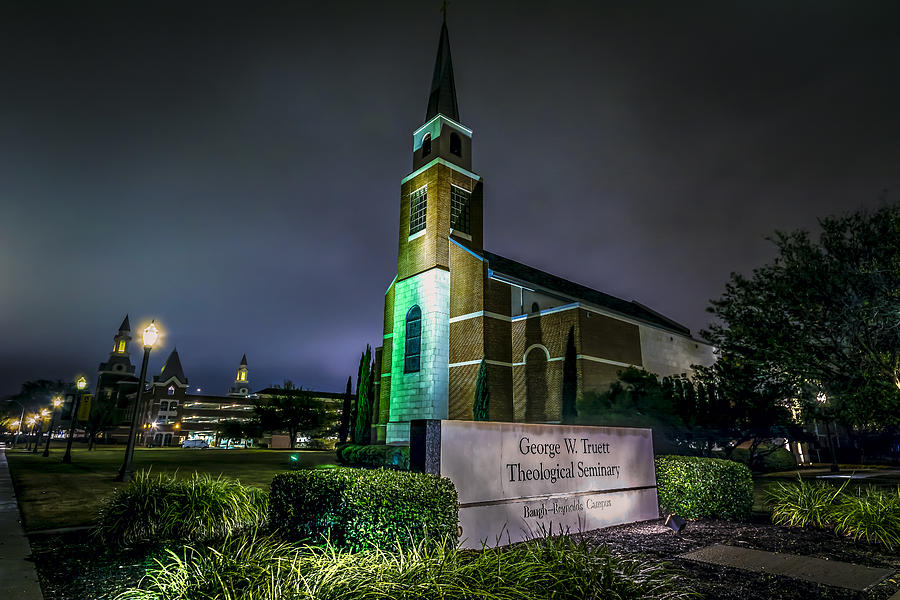 George W Truett Seminary at Baylor University Photograph by David Morefield