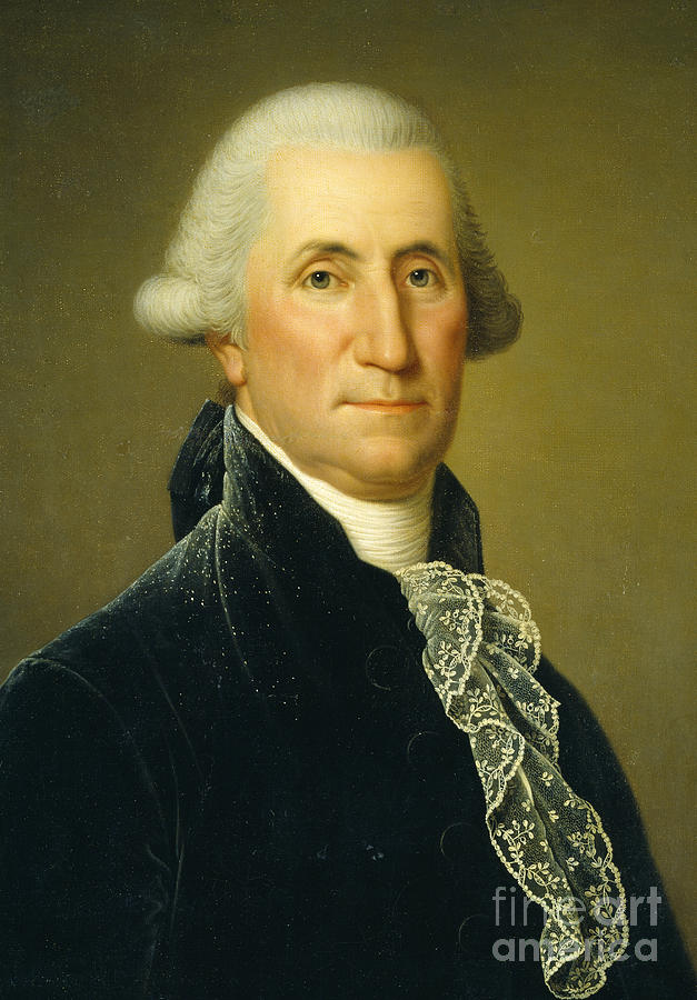 George Washington Painting - George Washington, 1795 by Adolf Ulrich Wertmuller