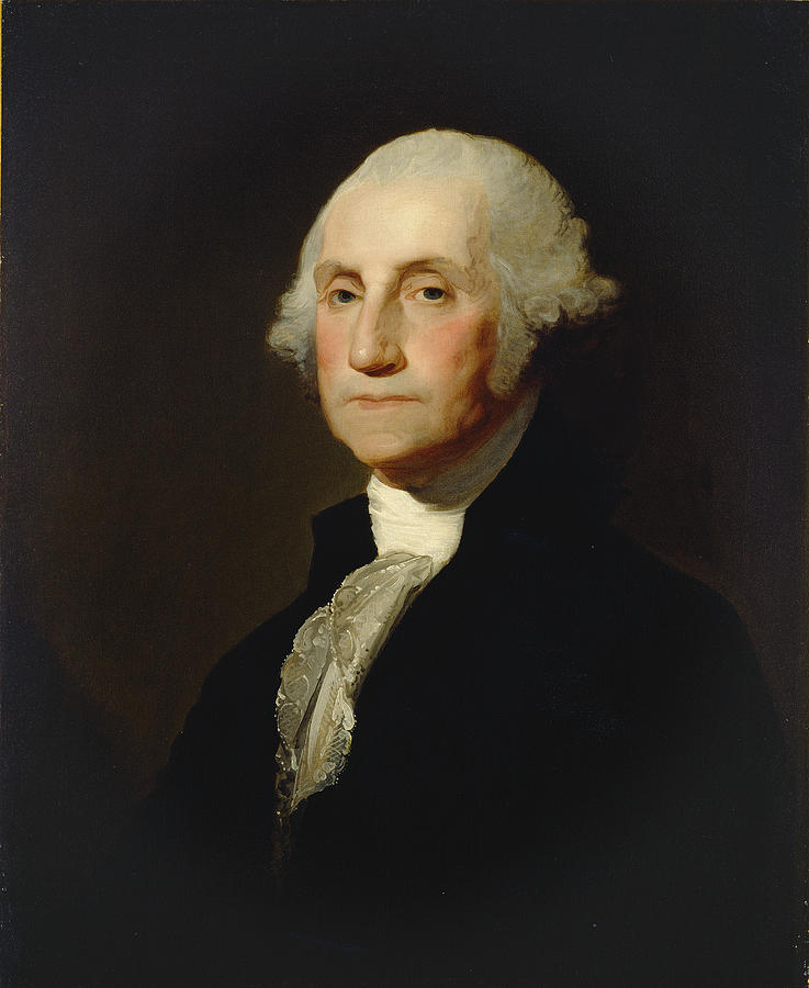 George Washington 2 Painting by Gilbert Stuart