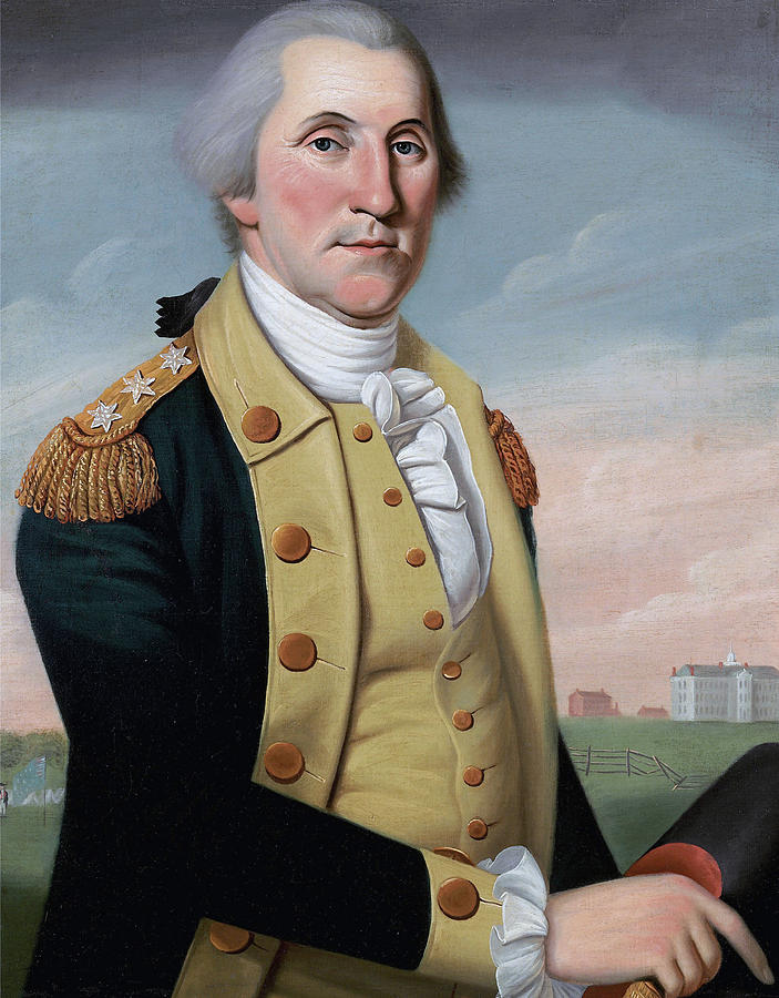 George Washington at Princeton Painting by Charles Peale Polk