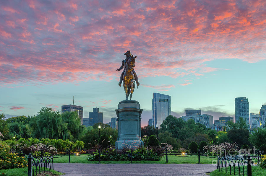 George Washington at Sunrise Photograph by Mike Ste Marie