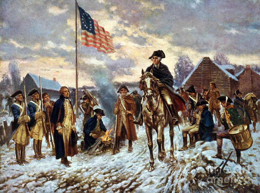 George Washington At Valley Forge Photograph by Science Source