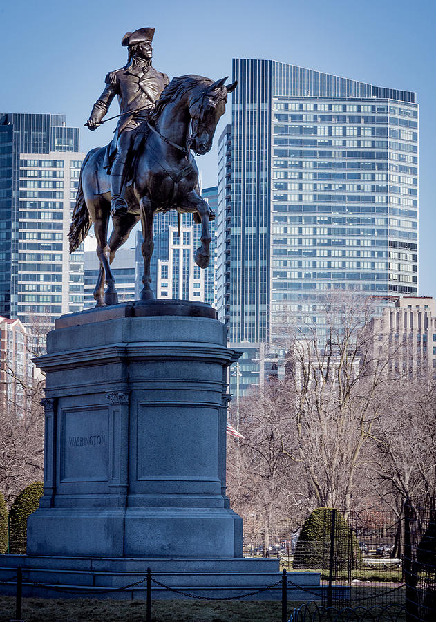 George Washington, Boston Massachusetts Photograph by Jean-Louis Eck ...