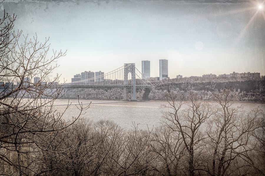 George Washington Bridge Photograph by Alison Frank