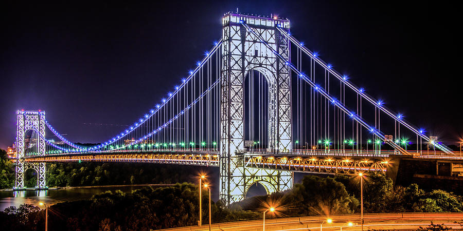 New York City Photograph - George Washington Bridge - Memorial Day 2013 by Theodore Jones