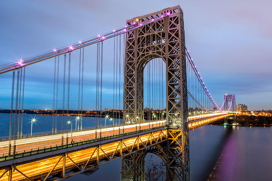 George Washington Bridge Photograph by Michael Orso