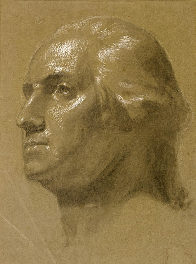 George Washington Drawing by Daniel Huntington