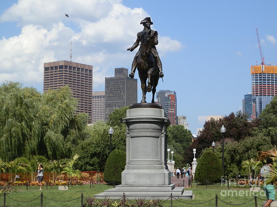 George Washington in Boston Photograph by Art By Margaret - Fine Art ...