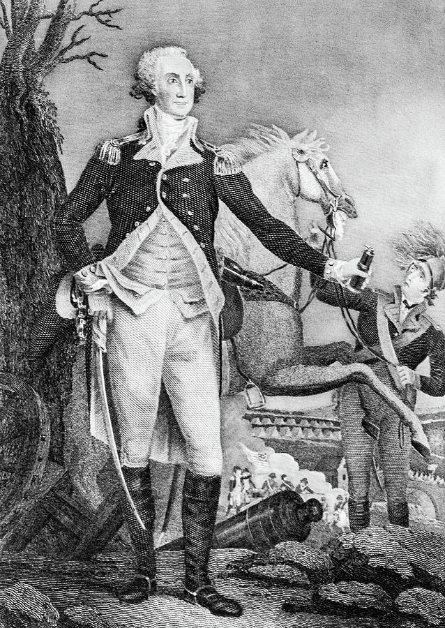 George Washington Posing Photograph by Douglas Barnett