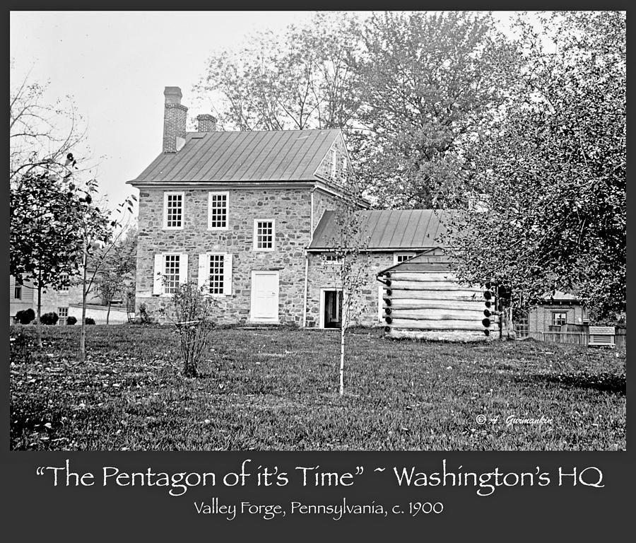 George Washingtons Headquarters c 1900 Photograph by A Macarthur Gurmankin