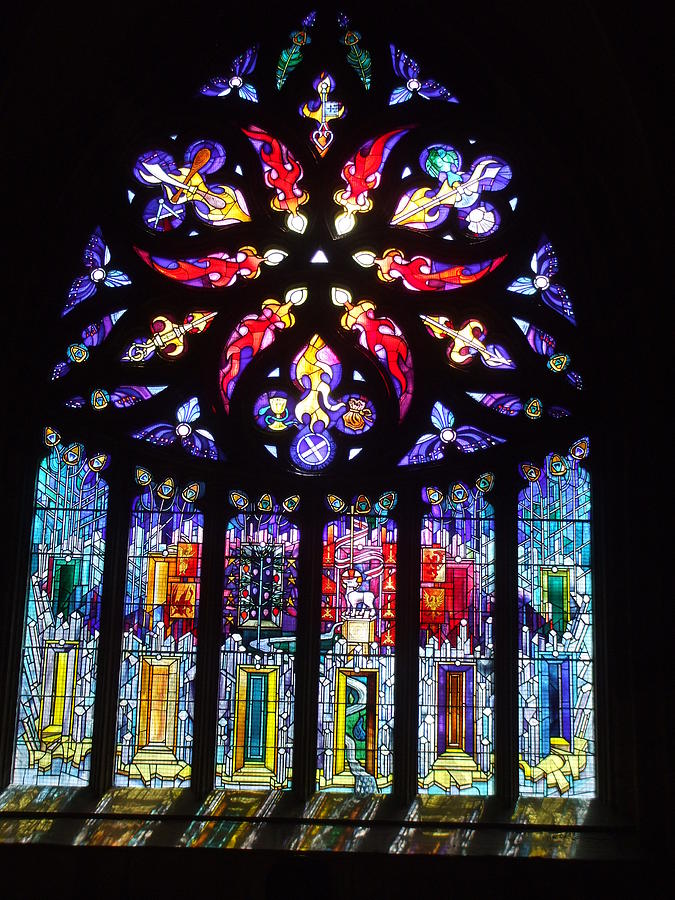 Georgeous Stained Glass Photograph by Lisa Collinsworth - Fine Art America