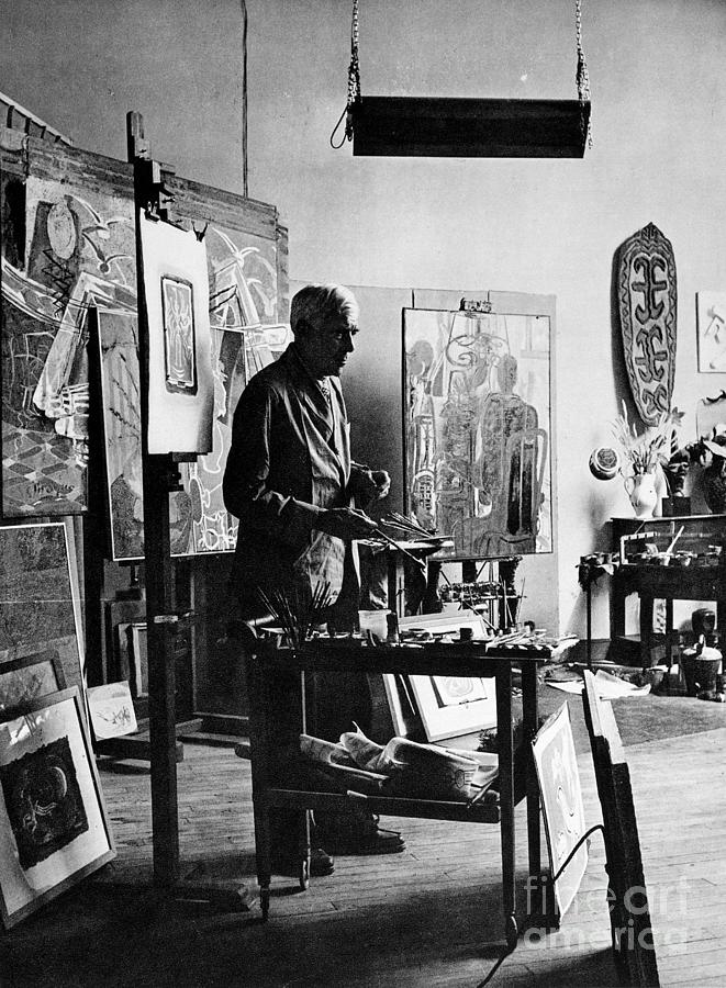 Georges Braque Photograph by Granger