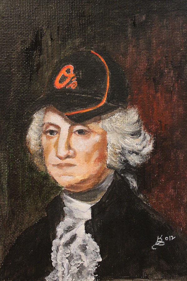 George Washington Painting - Georges Cap by Kim Selig