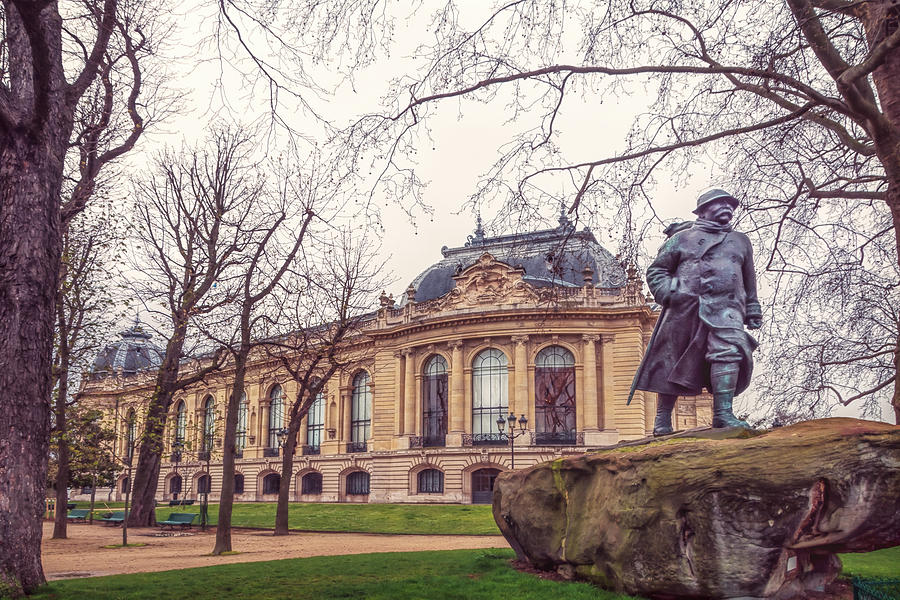 Georges Clemenceau and Petit Palais Paris Photograph by Joan Carroll