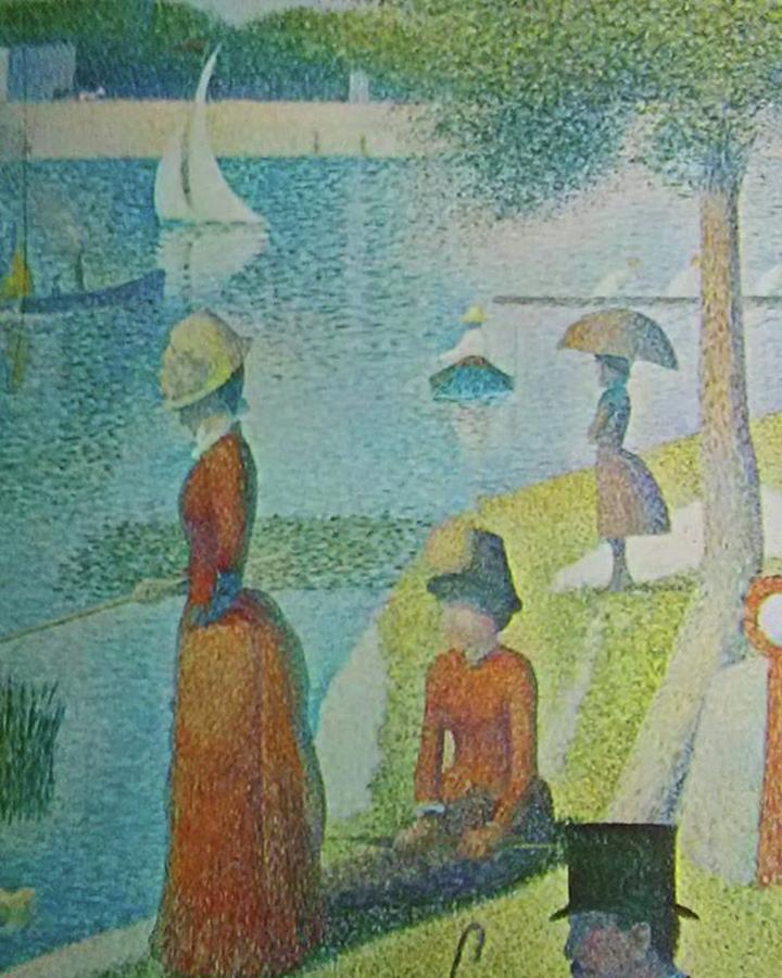Georges Seurat Painting - Sunday Afternoon On The Grand Jatte by Jon Baran