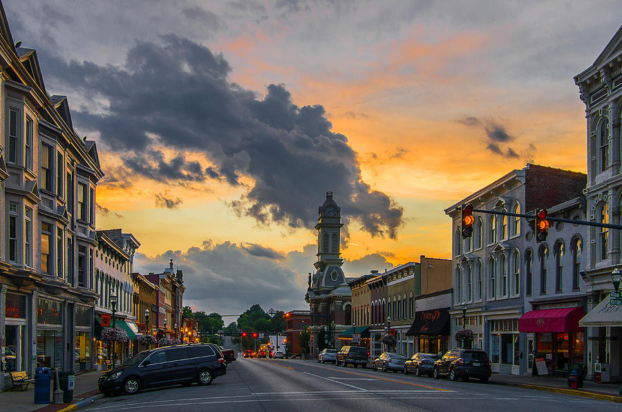 Georgetown Ky summer evening Photograph by Ulrich Burkhalter