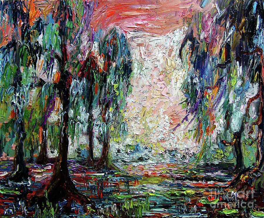 Georgia Okefenokee Morning Light Painting by Ginette Callaway