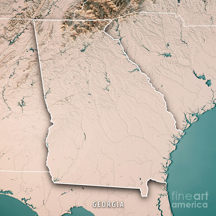 18,137 Georgia State Map Images, Stock Photos, 3D objects
