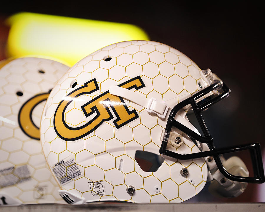 Georgia Tech Football Helmet Photograph by Replay Photos