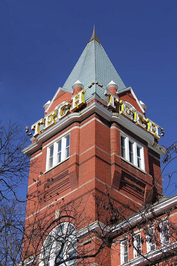 Georgia Tech Tower Photograph by Richard Krebs