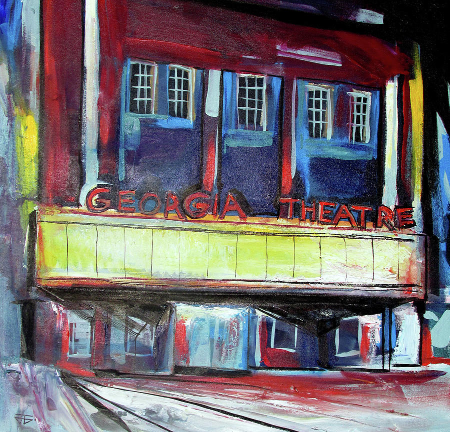 Georgia Theatre Painting by John Gholson