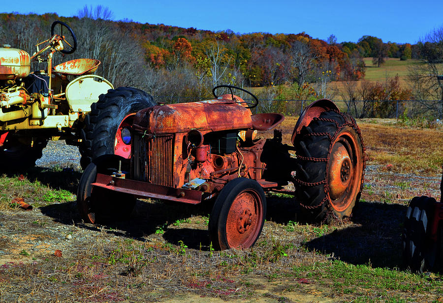 Georgia Tractor Still Waiting For Winter 001 Photograph by George Bostian