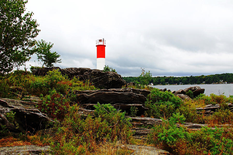 Georgian Bay Lighthouse at Killbear Photograph by Debbie Oppermann