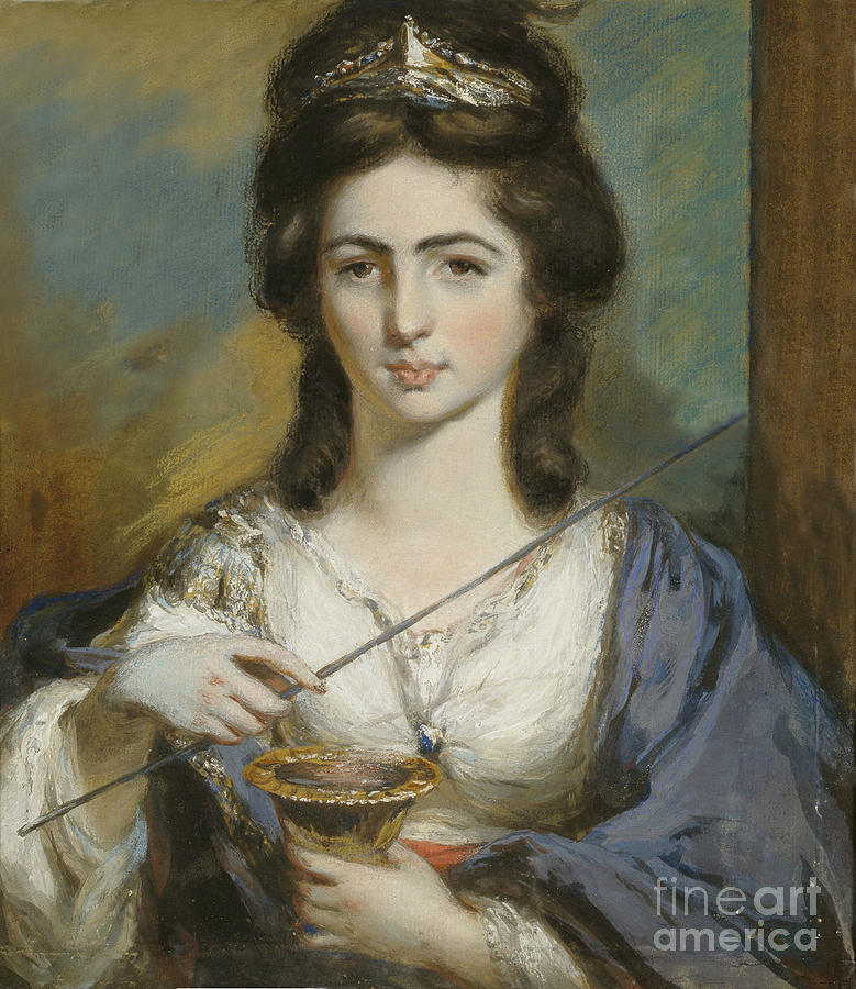 Georgiana Spencer Duchess Of Devonshire Painting by Celestial Images