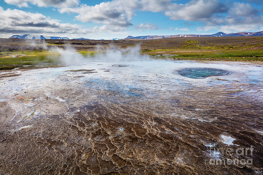 Geothermal Patterns Photograph by Inge Johnsson