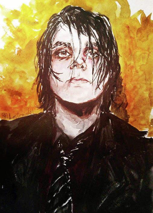 Gerard Way Drawing by Anastasia Andrienko Pixels