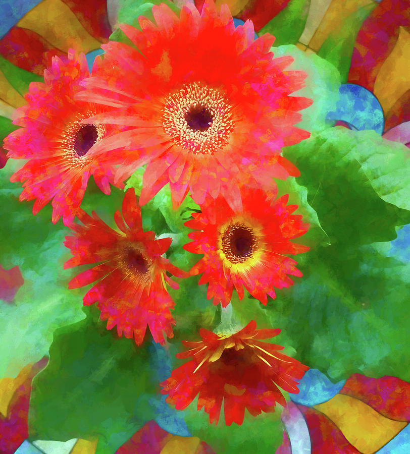 Gerbera Daisies Photograph by Denise Beverly