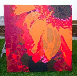 Flowers Painting - Gerbers by Alli Berglund Flowers Painting - Gerbers by Alli Berglund