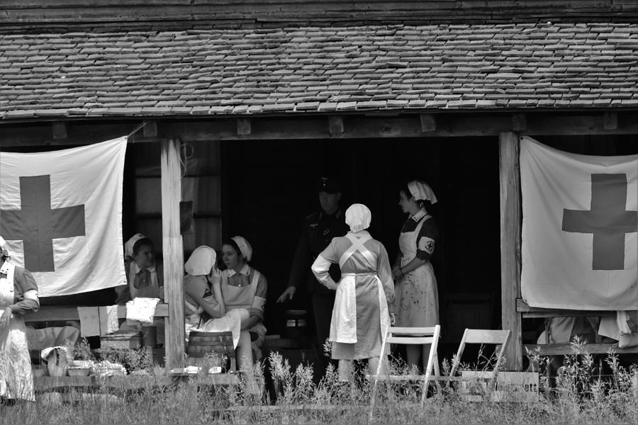 German aid station Photograph by Dwight Eddington - Fine Art America