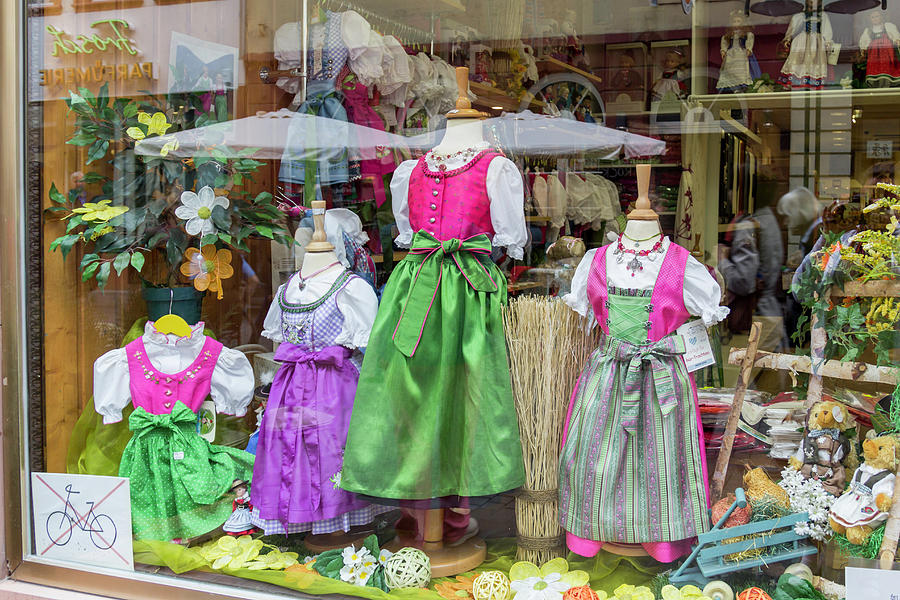 German Easter Dresses Photograph by Teresa Mucha