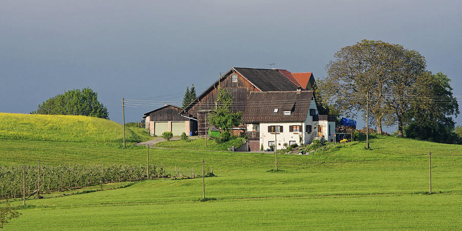 German farm at springtime Photograph by Tatiana Travelways