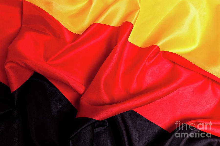 German Flag Background Photograph by Gualtiero Boffi