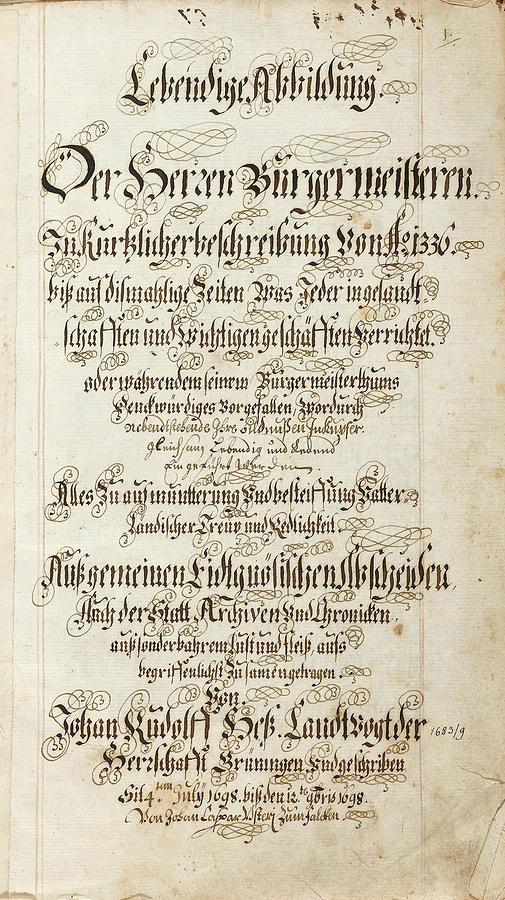 German manuscript Painting by Easter Scripture