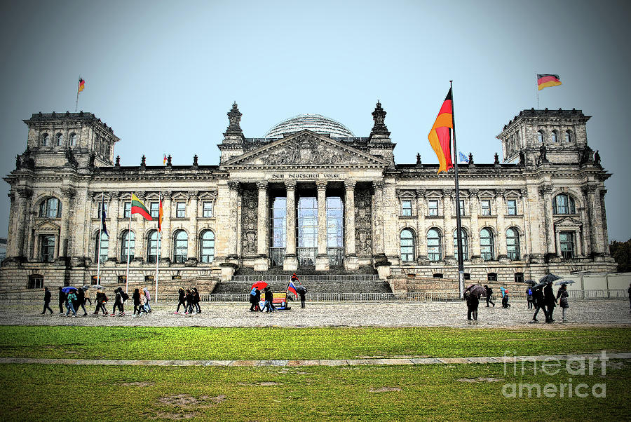 Berlin Photograph - German Reichstag by Jost Houk Berlin Photograph - German Reichstag by Jost Houk