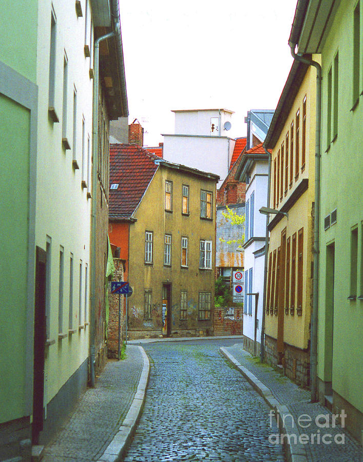 German Street Scene Photograph by Robert Suggs