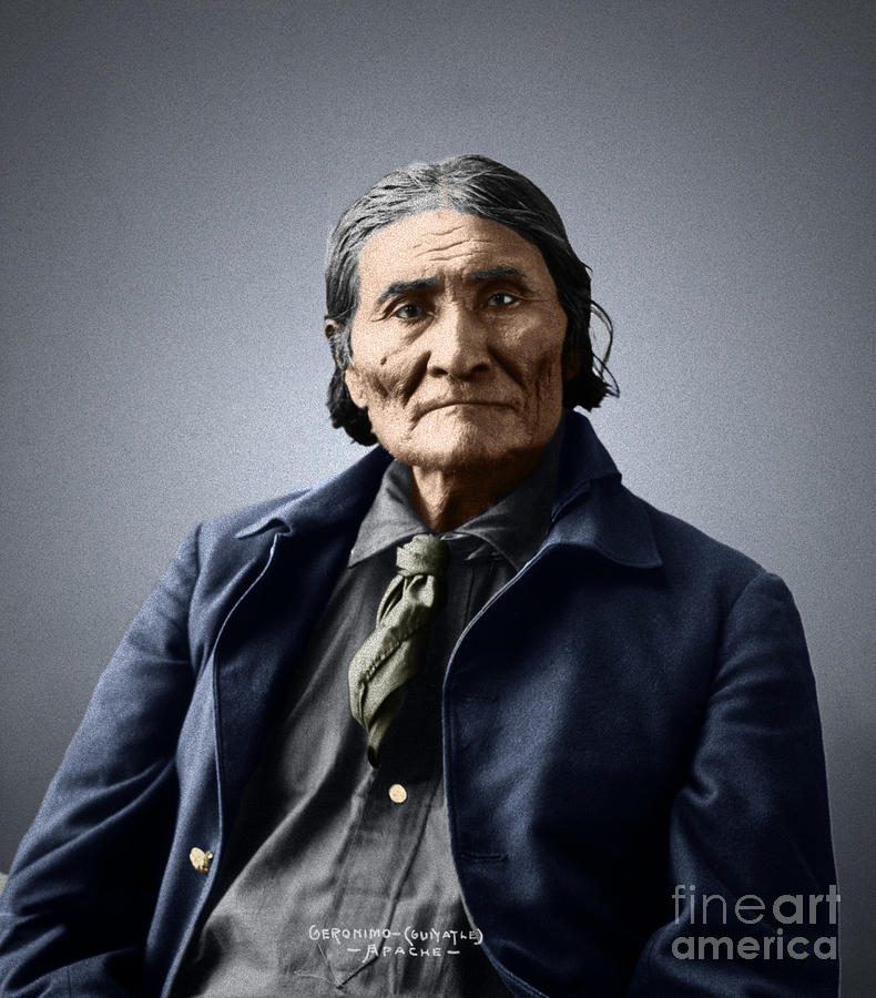 Geronimo Photograph by Granger