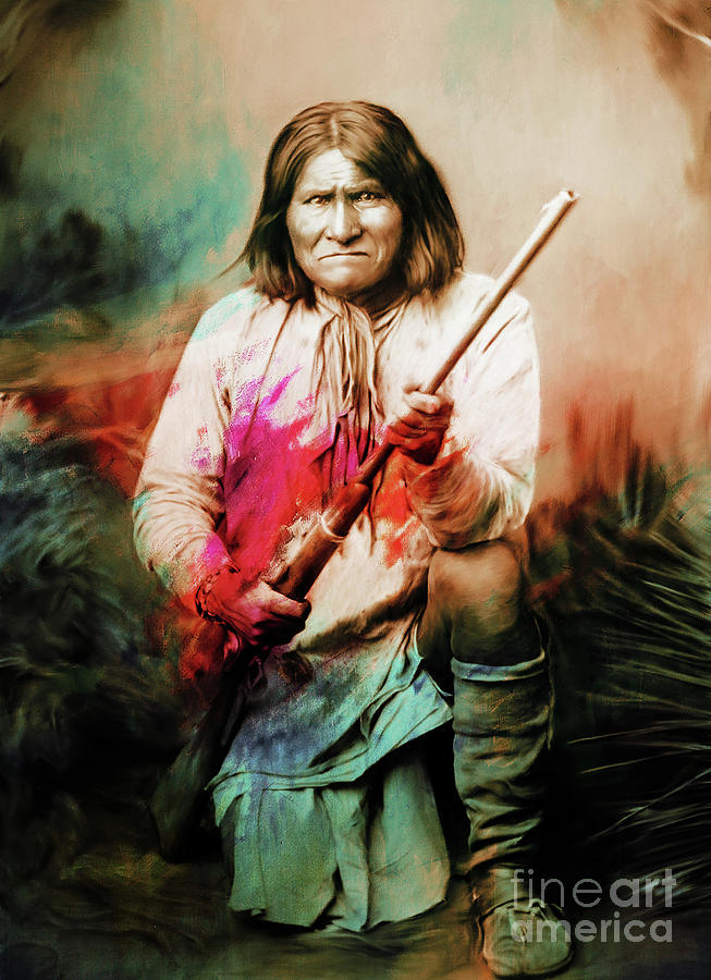 Geronimo Painting by Gull G