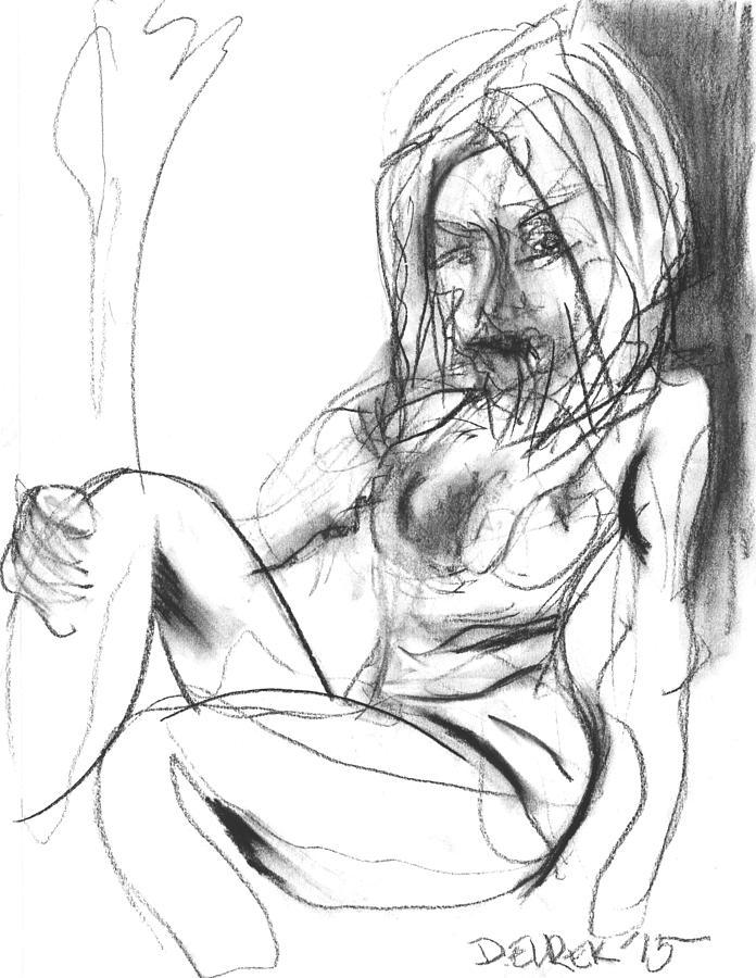 Abstract Drawing - Gesture IIi by Drew Eurek Abstract Drawing - Gesture IIi by Drew Eurek