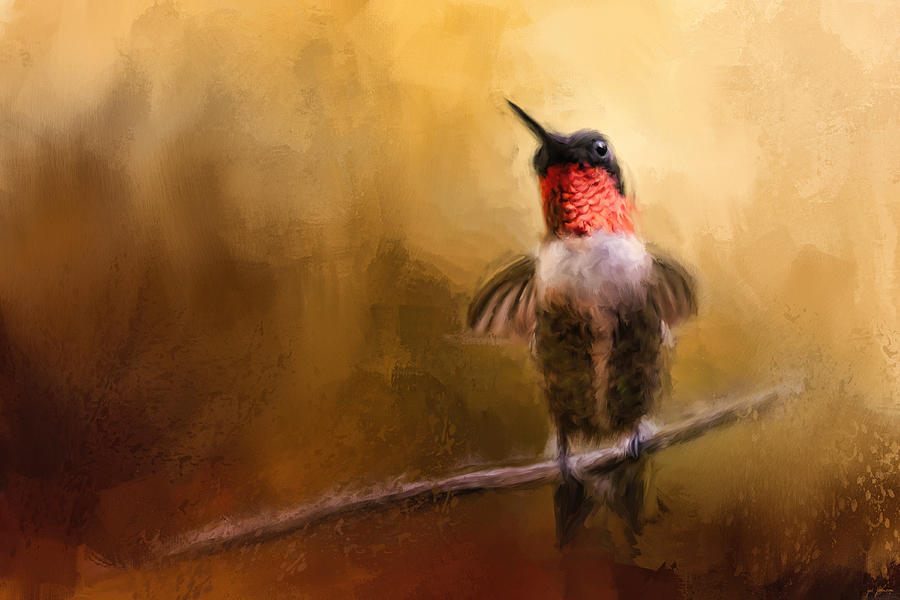 Bird Painting - Get Up And Dance by Jai Johnson