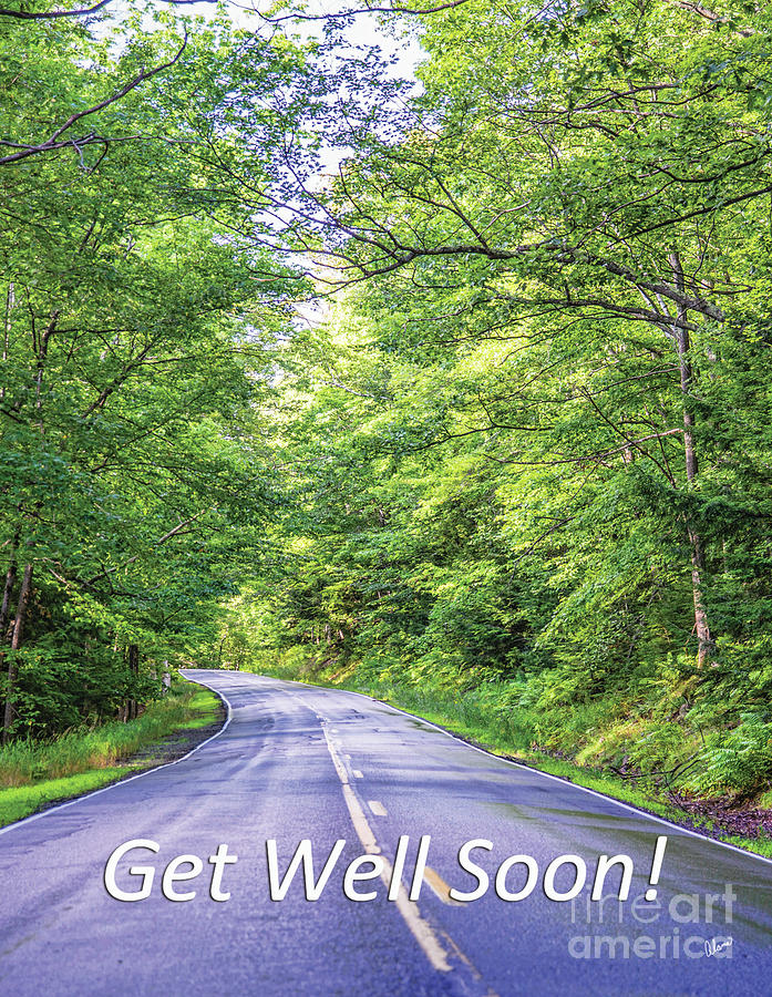Get Well Soon - Long Road Photograph by Alana Ranney