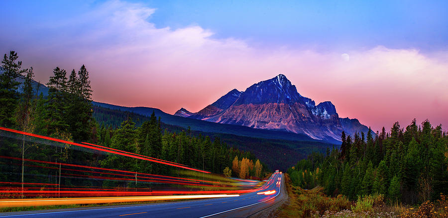 Banff National Park Photograph - Get your motor running by John Poon