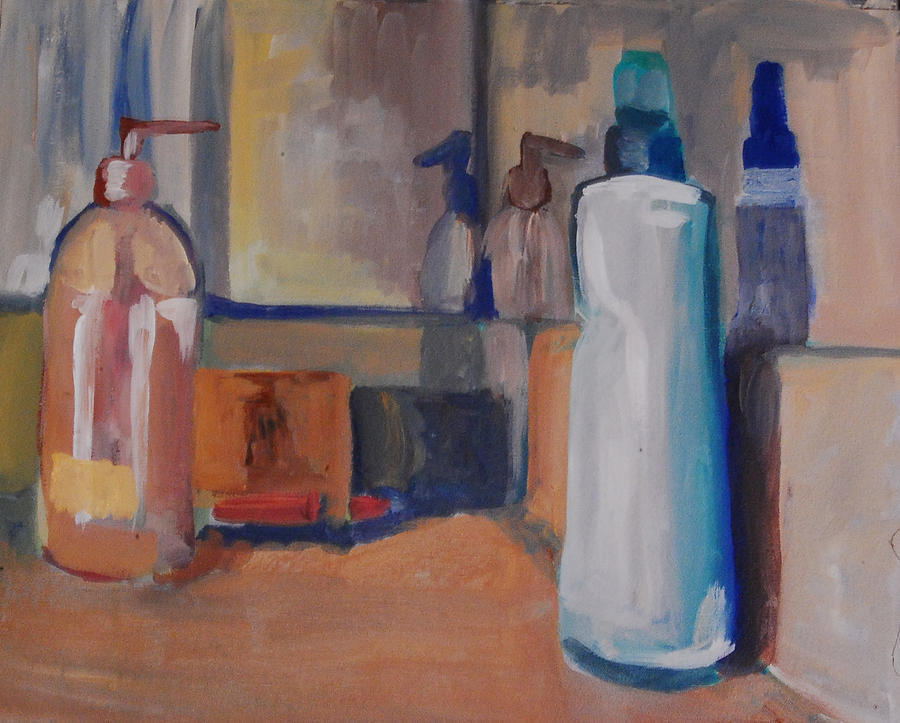 Still Life Painting - Getting Ready by Lauren Luna Still Life Painting - Getting Ready by Lauren Luna