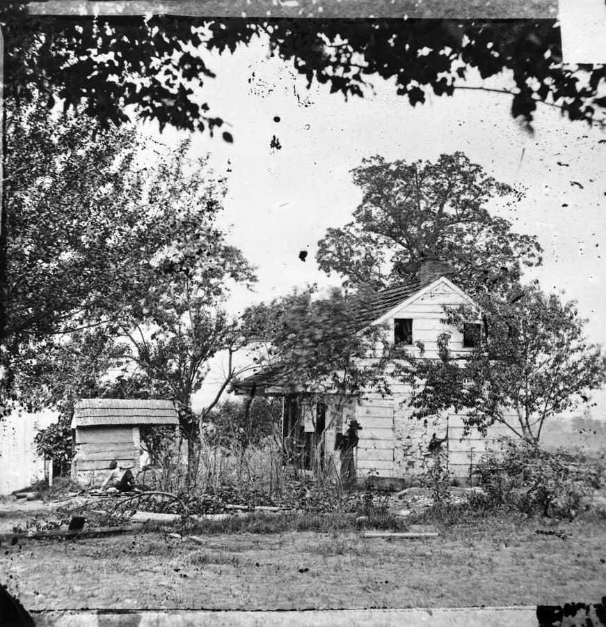 Gettysburg: Bryan House Photograph by Granger