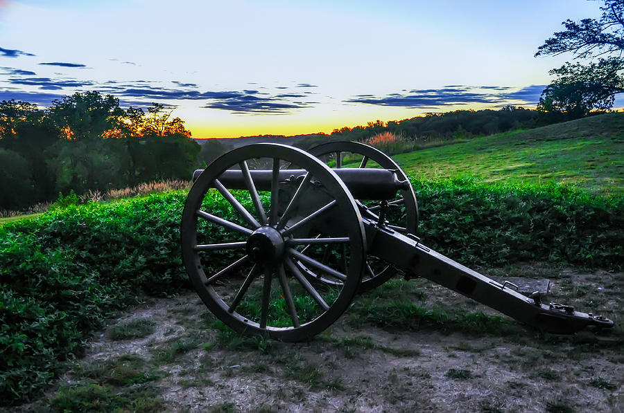 Gettysburg Cannon - At Sunrise Photograph by Bill Cannon