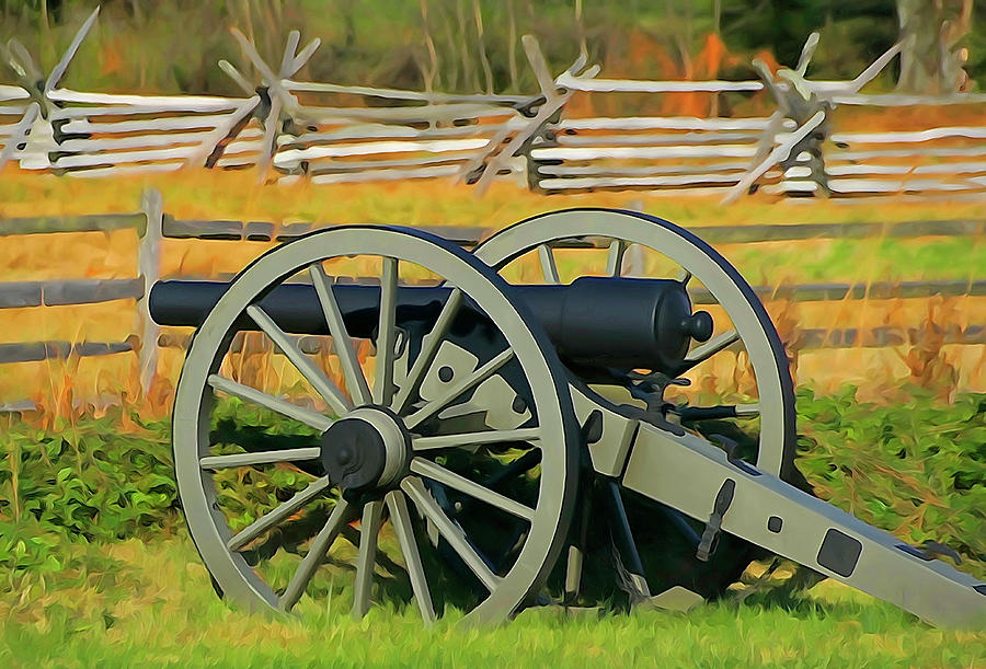 Gettysburg Cannon Photograph by Dennis Cox