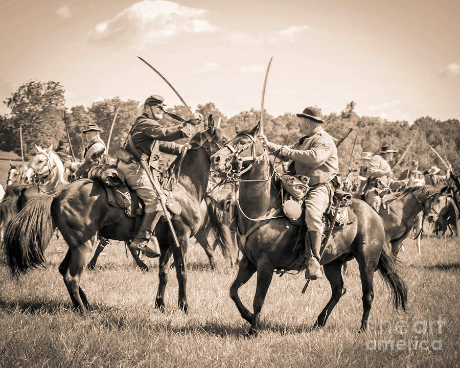 The Cavalry at Gettysburg by Edward G. Longacre The Cavalry at Gettysburg by Edward G. Longacre